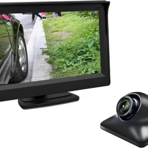 5インチ AHD 1080P モニター＋カメラセット AN-TA01（貼り付け簡単）