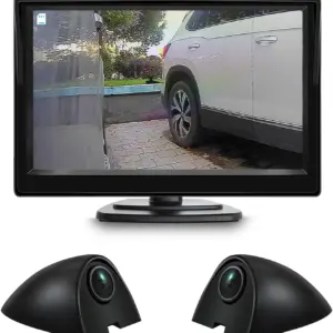 5インチ AHD 1080P 電子バックミラーセット AN-TD02 ブラック